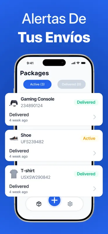 Paxlo；Package Tracker, Parcel screenshot 4 of 6
