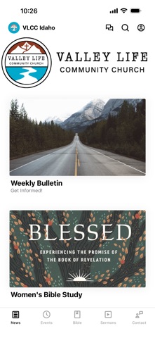 Valley Life Community Church iPhone screenshot