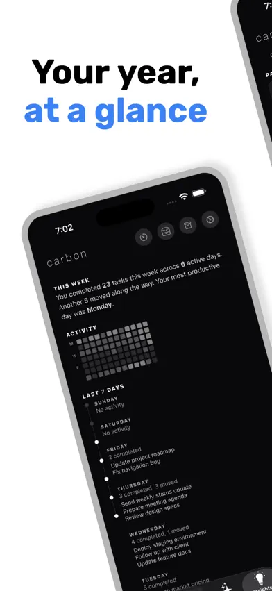 Carbon - Tasks, Simplified screenshot 5