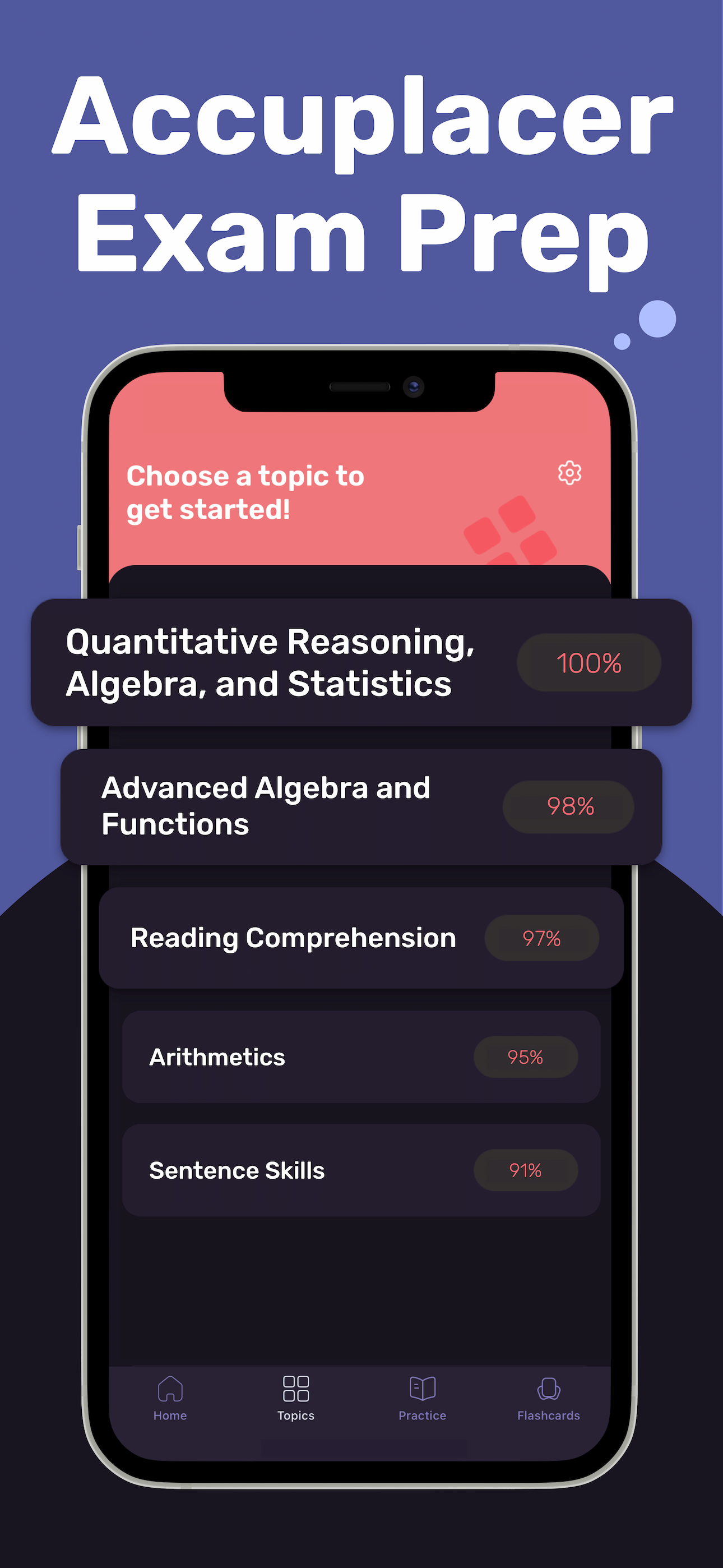 Accuplacer Practice Exam 2026