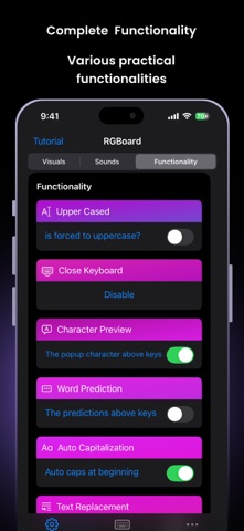 RGBoard: Animated Keyboard Screenshot 2 of 5