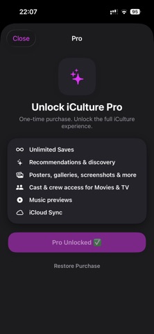 iCulture iPhone screenshot