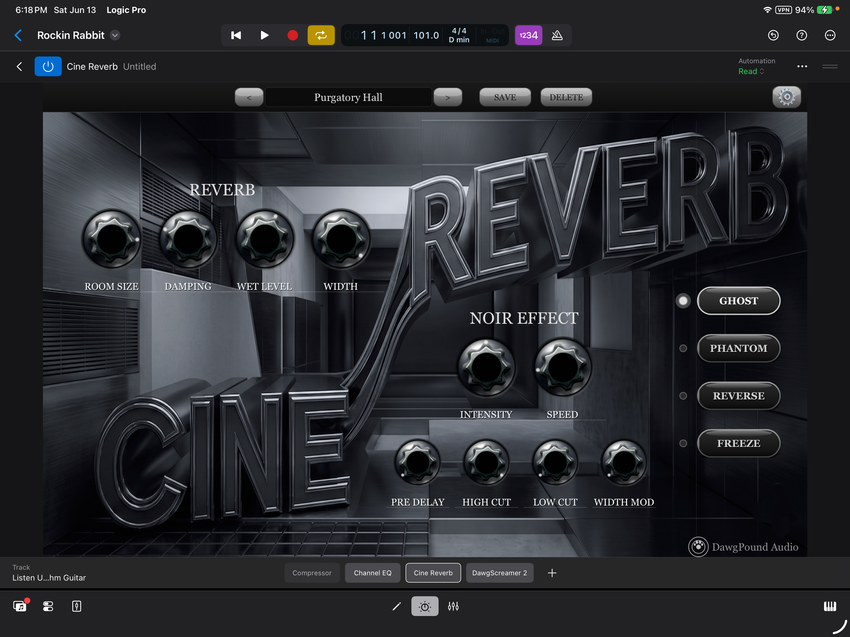 Cine Reverb screenshot 4