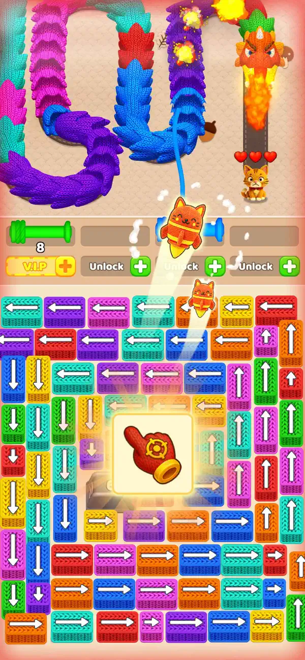 Wool Crush -Escape Traffic Jam iOS Mod IPA screenshot 5 - iOS game interface