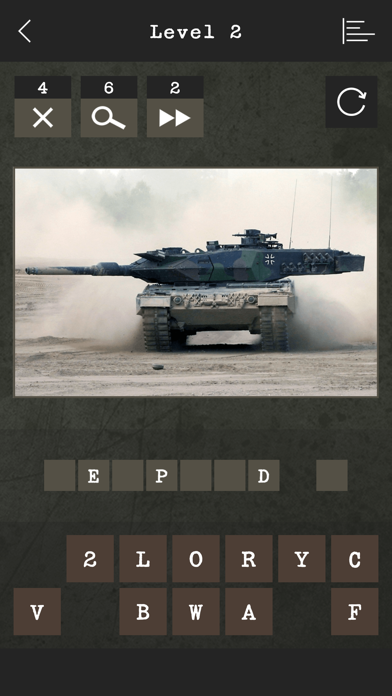 Screenshot #1 pour Guess the Modern Tank