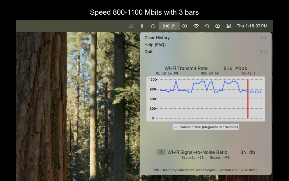 #4. WiFi Health (macOS) Podle: James Guyton