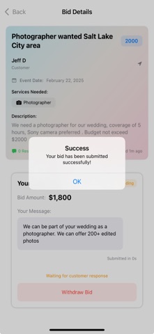 Bliss - Wedding Planner iPhone screenshot