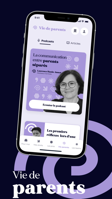 Team'Parents: Droits & Soutien Screenshot