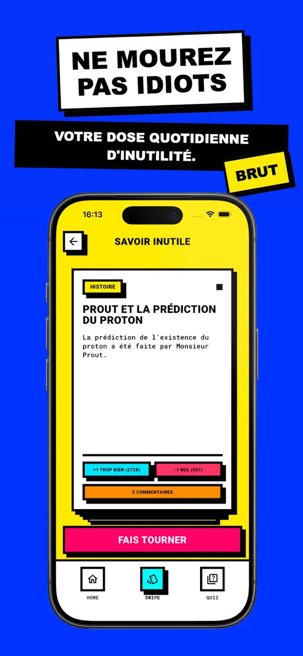 Screenshot #2 pour Savoir Inutile : Culture G