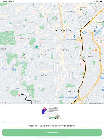 Taxi Taxi Freeport iPad screenshot
