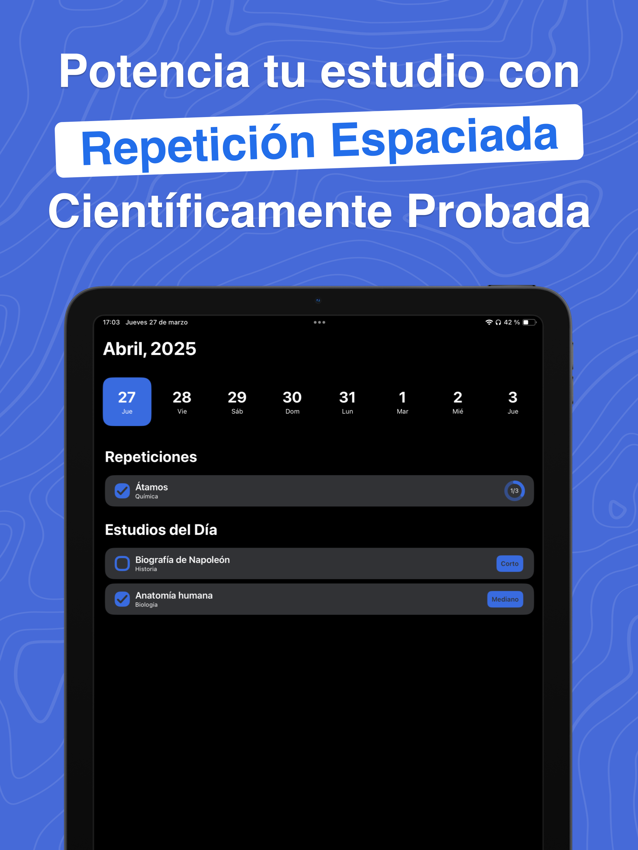 Revision Planner by Spacey