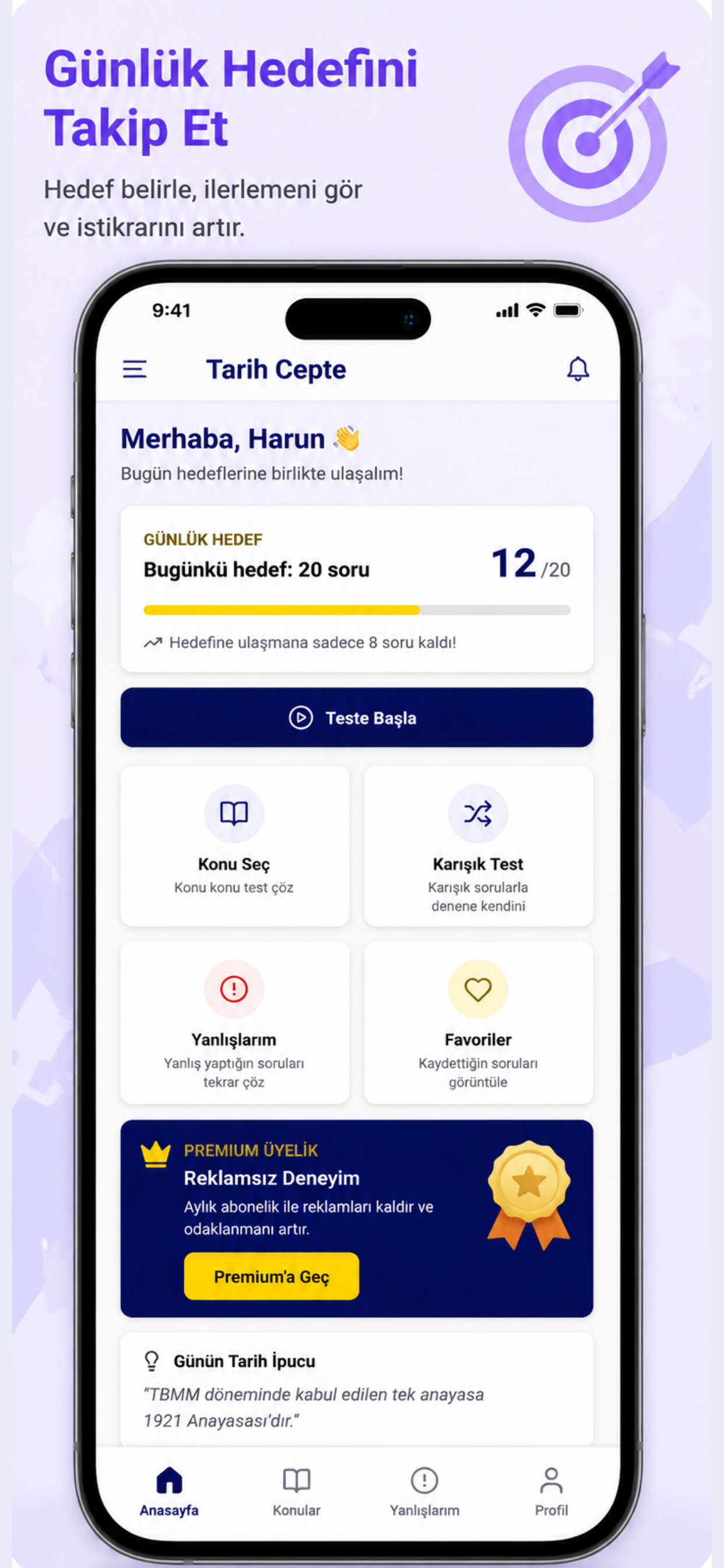 Kpss Tarih Soruları 2028 screenshot 2