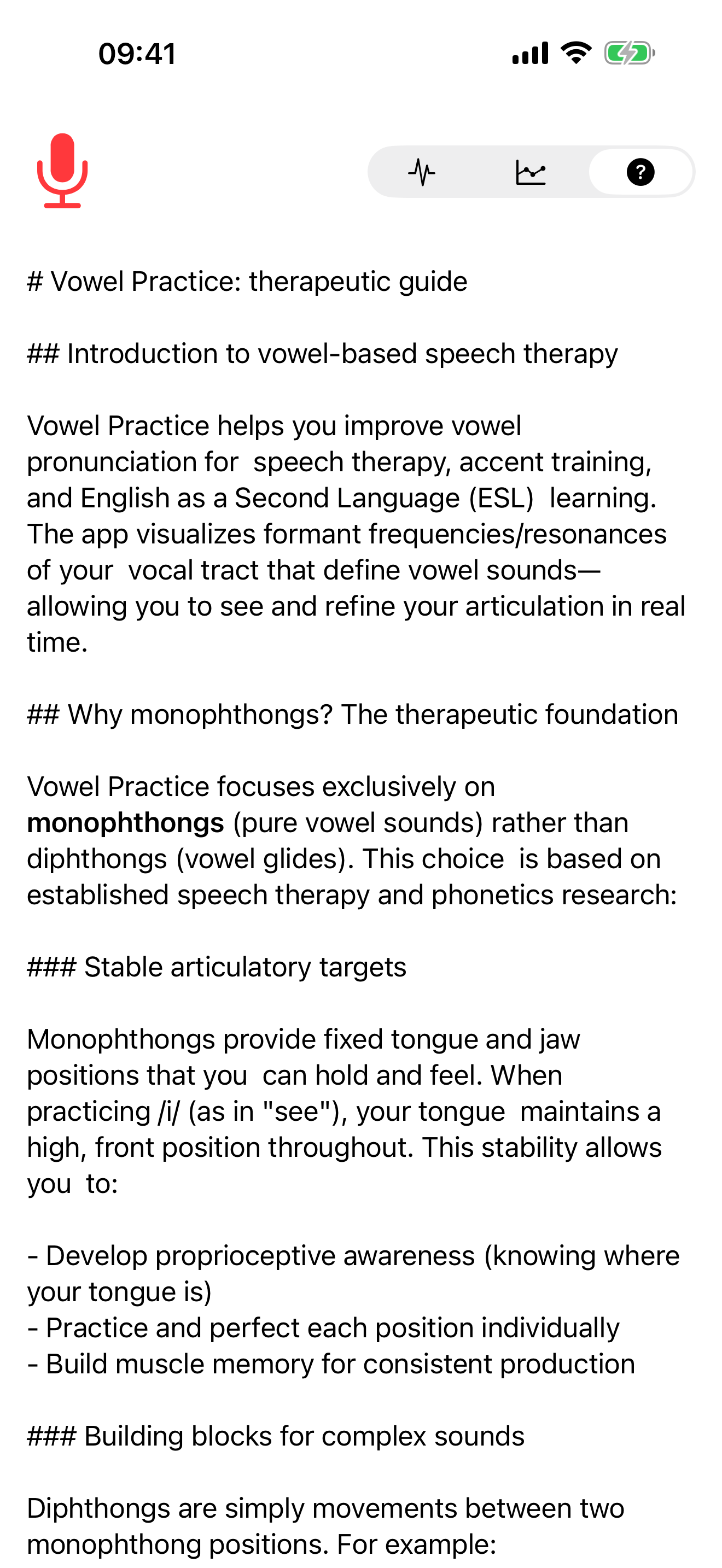 Vowel Practice screenshot 3