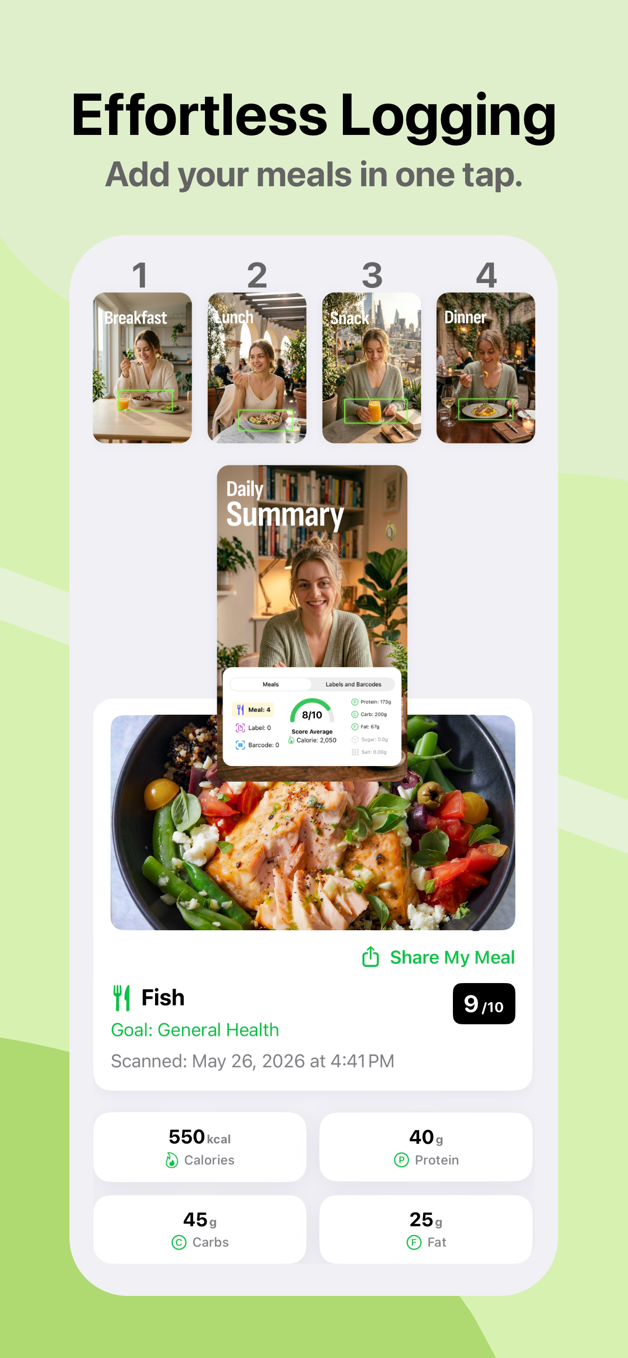 Nourish Lens: Calorie Tracker screenshot 3