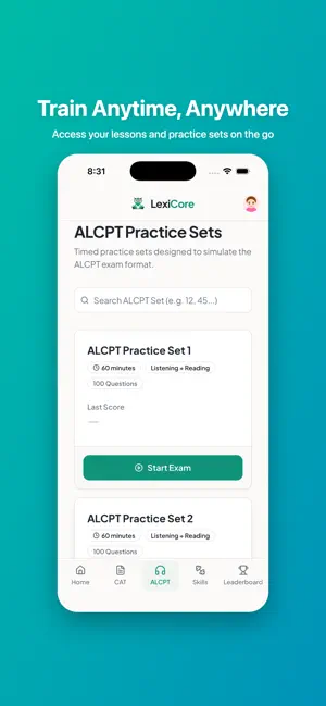 ALCPT CAT Practice – LexiCore screenshot 3