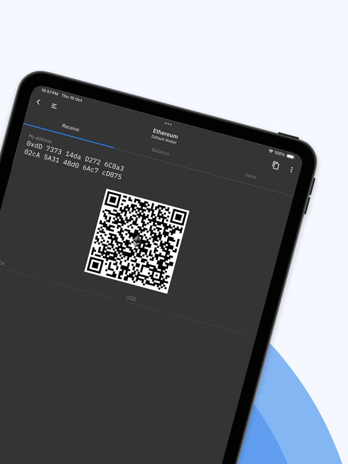 Coinomi Wallet ipad screenshot 3
