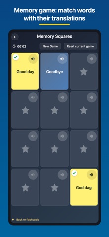 Swedish Flashcards with Audio Screenshot 3 of 5