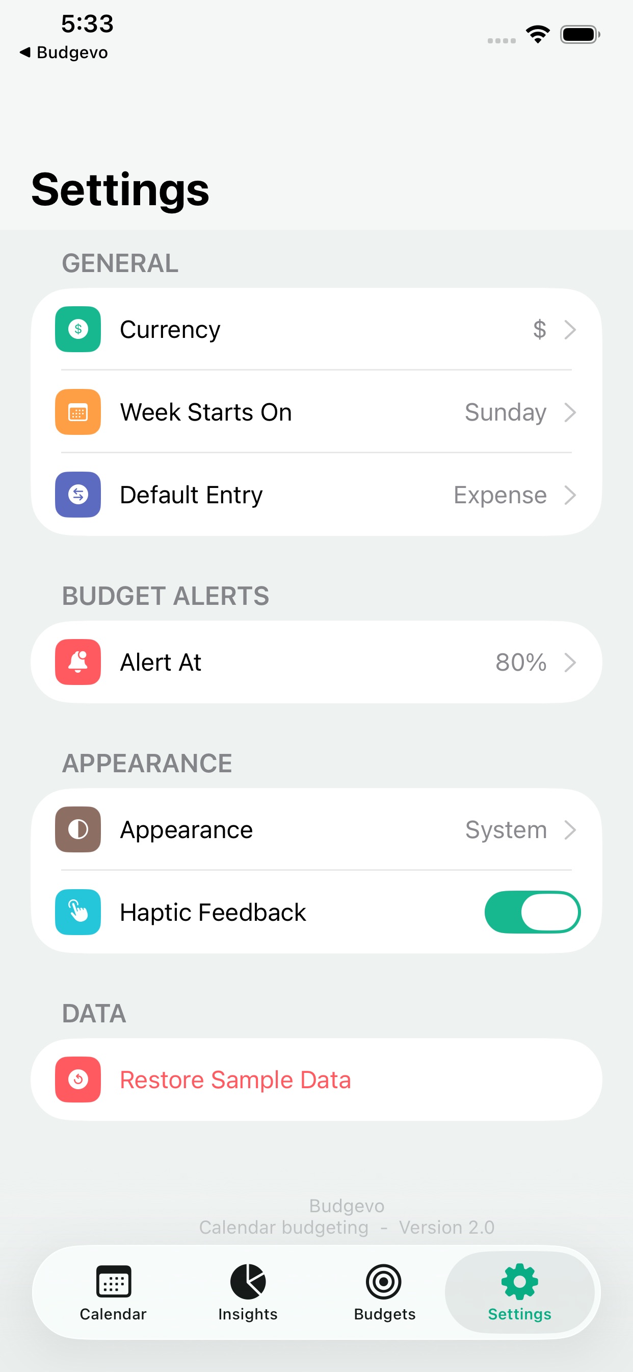 Screenshot 4 of Budgevo