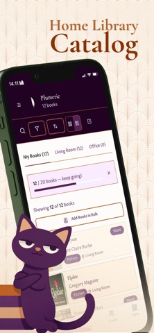 Plumerie: Home Library App screenshot