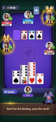 Donkey King: Online Card Game screenshot