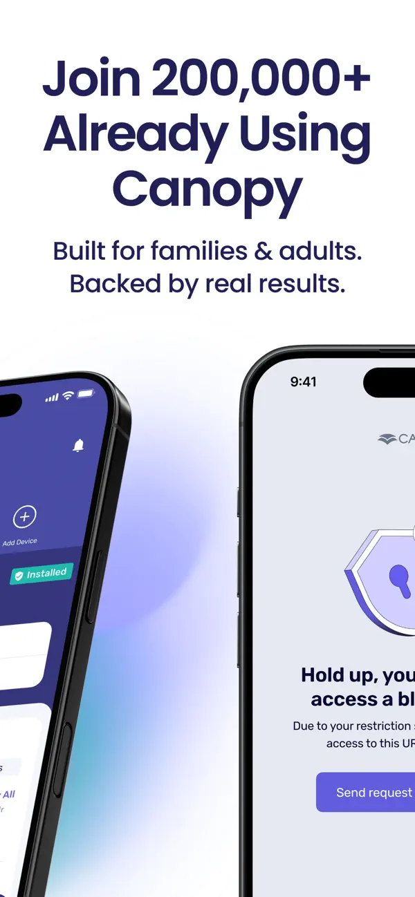 Screenshot #2 pour Canopy - AI Online Safety App