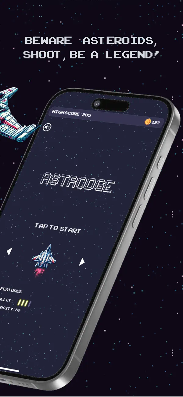 Screenshot #2 pour Astrodge: Space Runner