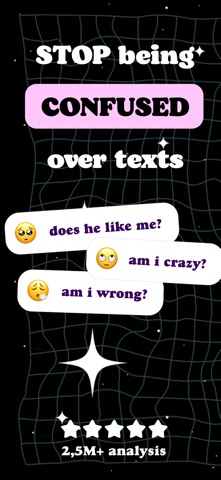 wdym - chat analyzer iPhone screenshot