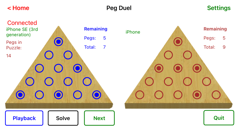 #7. Peg Duel (iOS) 由: Neil Rohan