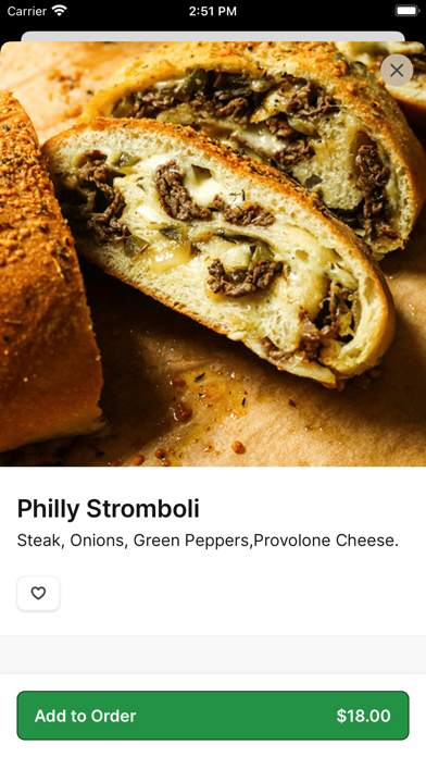 DeLuca's Italian iPhone screenshot 3 - Food & Drink app