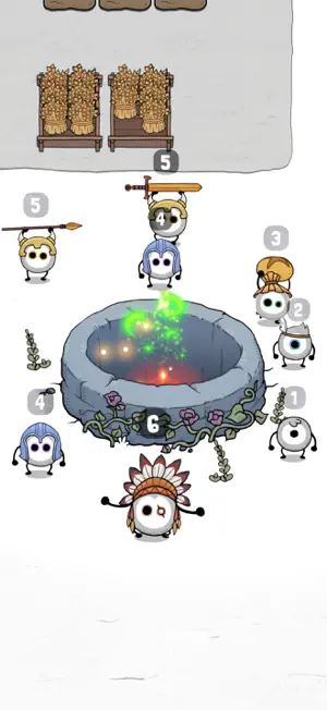 Idle Tribe: Merge Circle Town screenshot 1