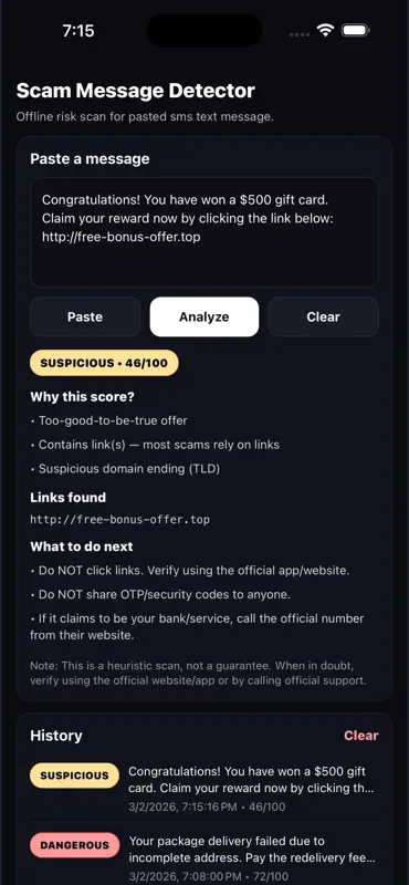ScamShield AI screenshot 3 of 4
