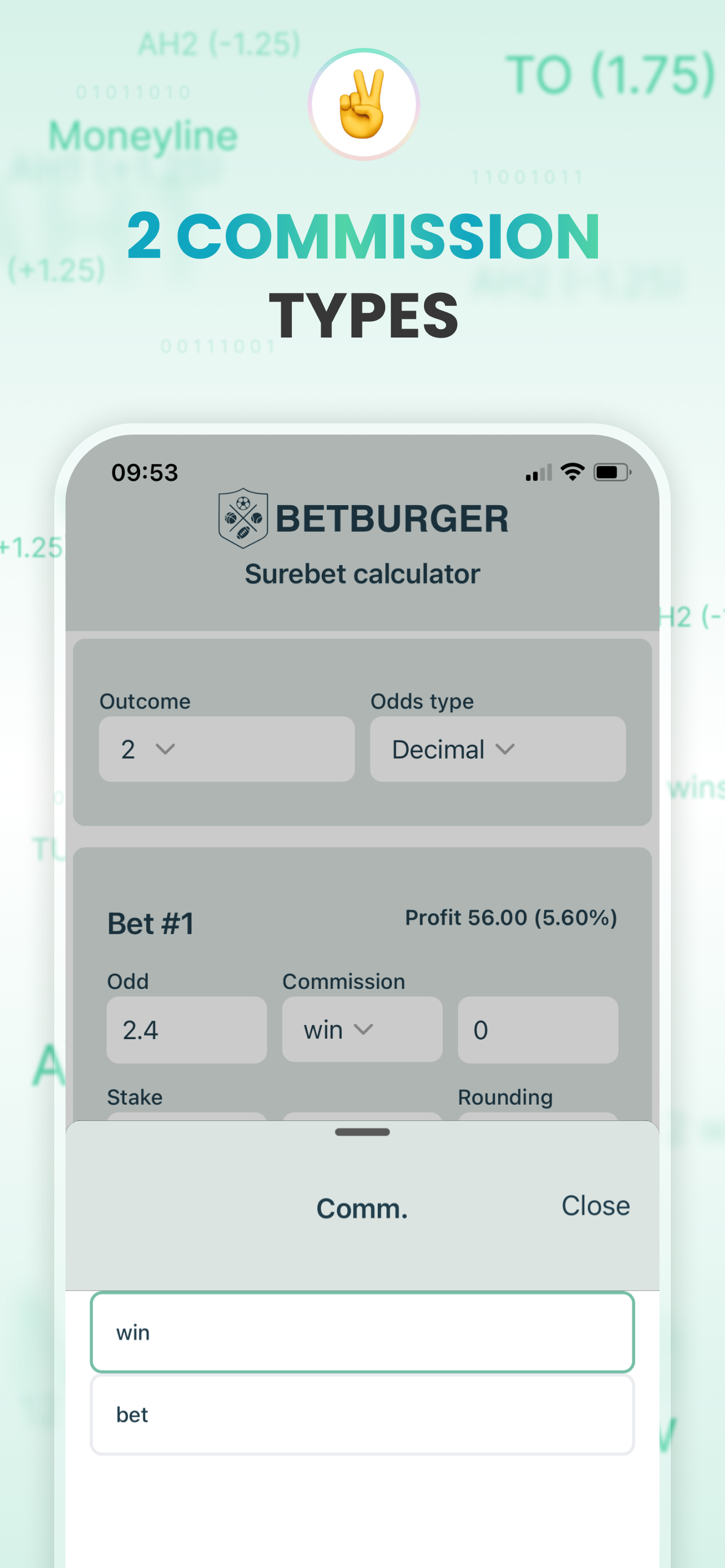 BetBurger Surebet Calculator