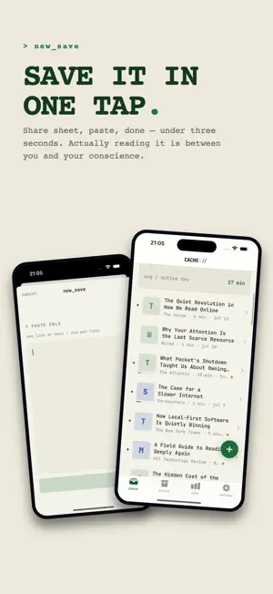 Read Later Offline : CACHE screenshot 2