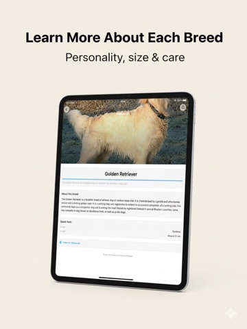 DogScan – Dog Breed Identifier iPad screenshot