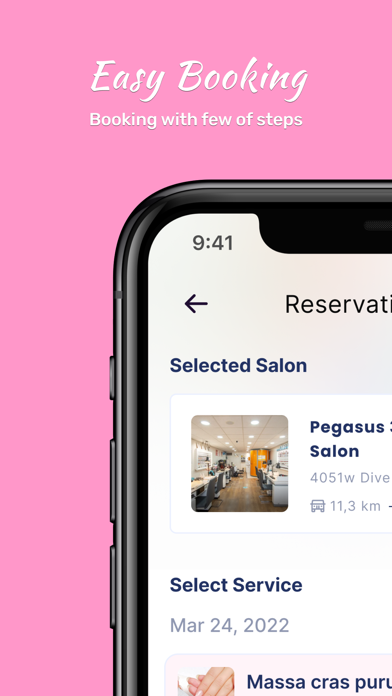Salonbookly Screenshot