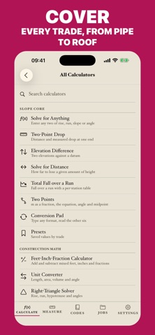 Slope Calculator - Precise AI iPhone screenshot