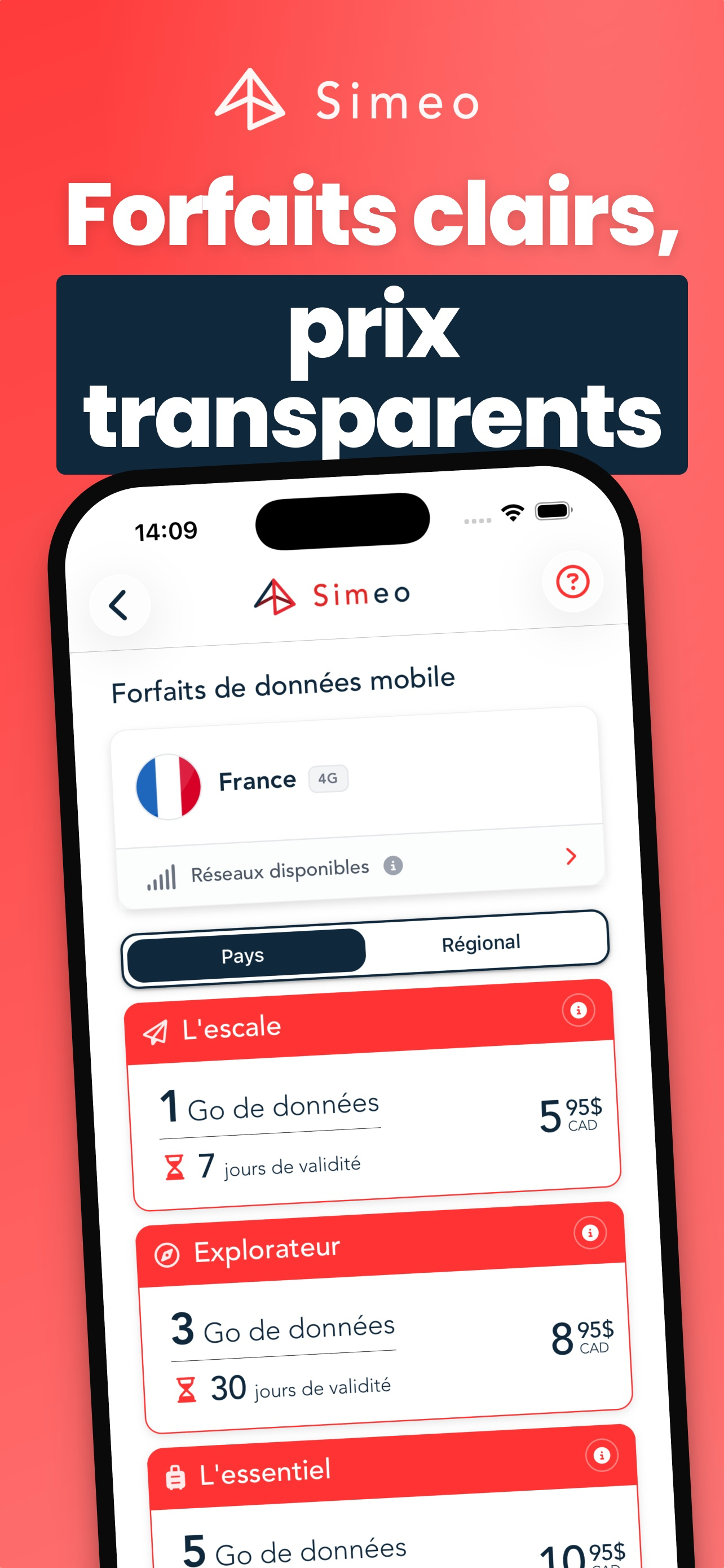 Simeo - eSIM de voyage
