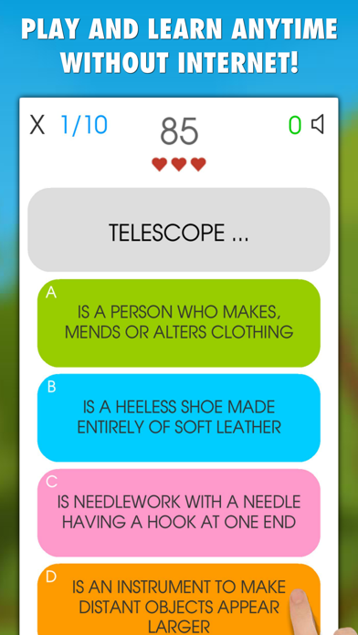 Screenshot #2 pour Spelling Bee Word Quiz