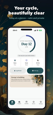 Cyla - Private Period Tracker Screenshot 1 of 8