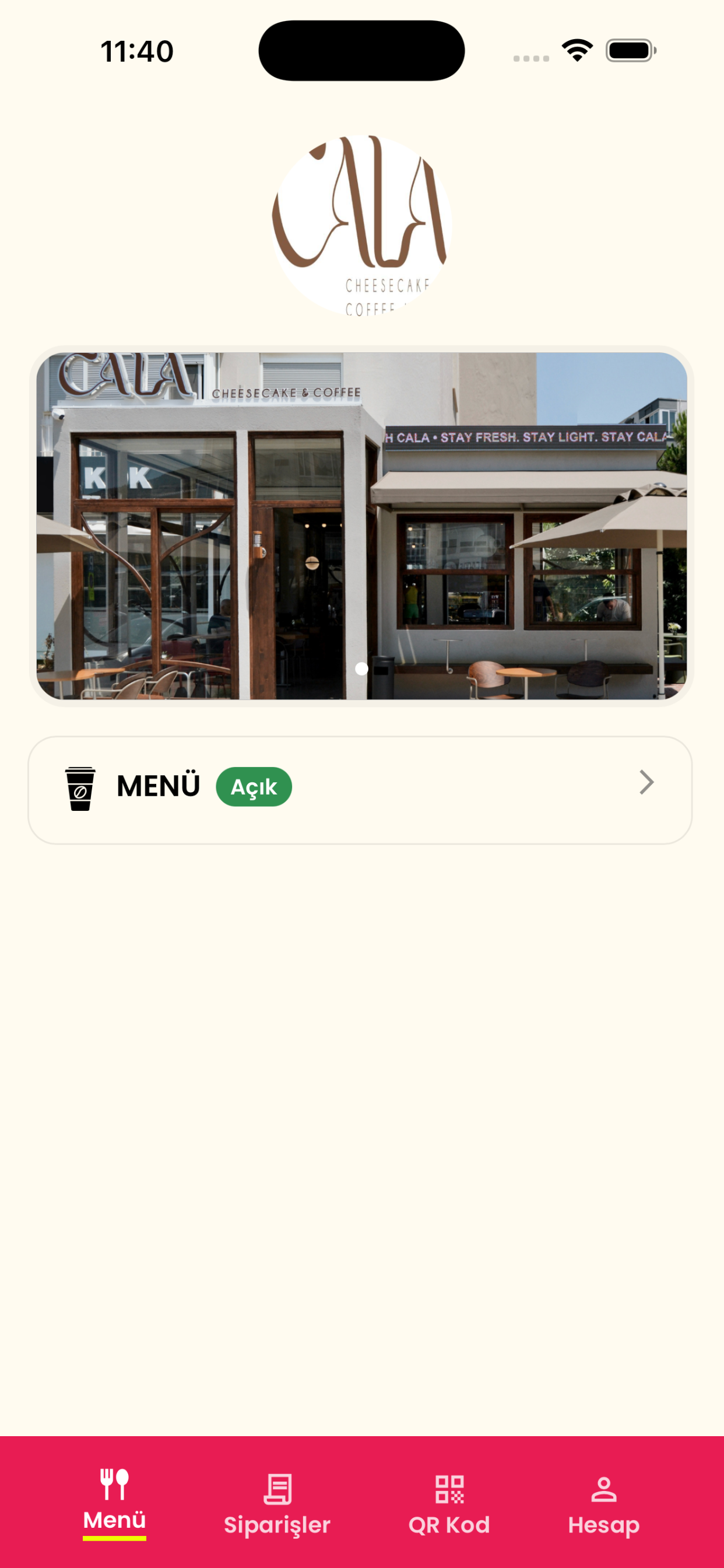 Cala Cheesecake Coffee House screenshot 2