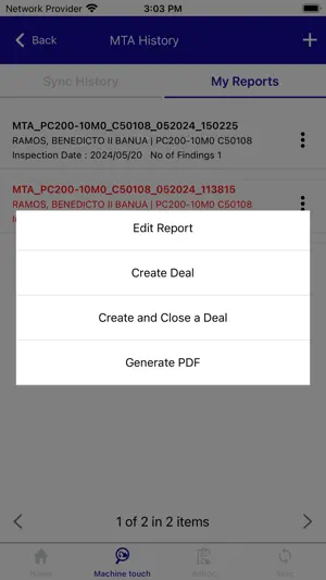 Komatsu Machine Touch App screenshot 4