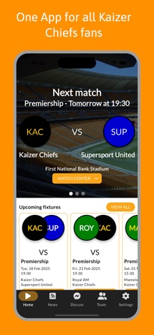 Chiefs Live — for Amakhosi fan iPhone screenshot