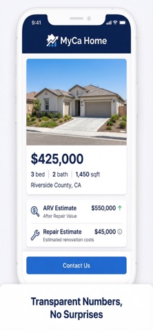 MyCa Home App screenshot