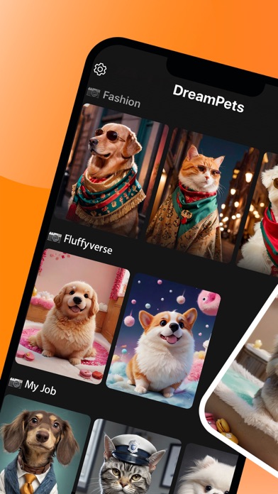 DreamPets: AI Pet Portrait Screenshot