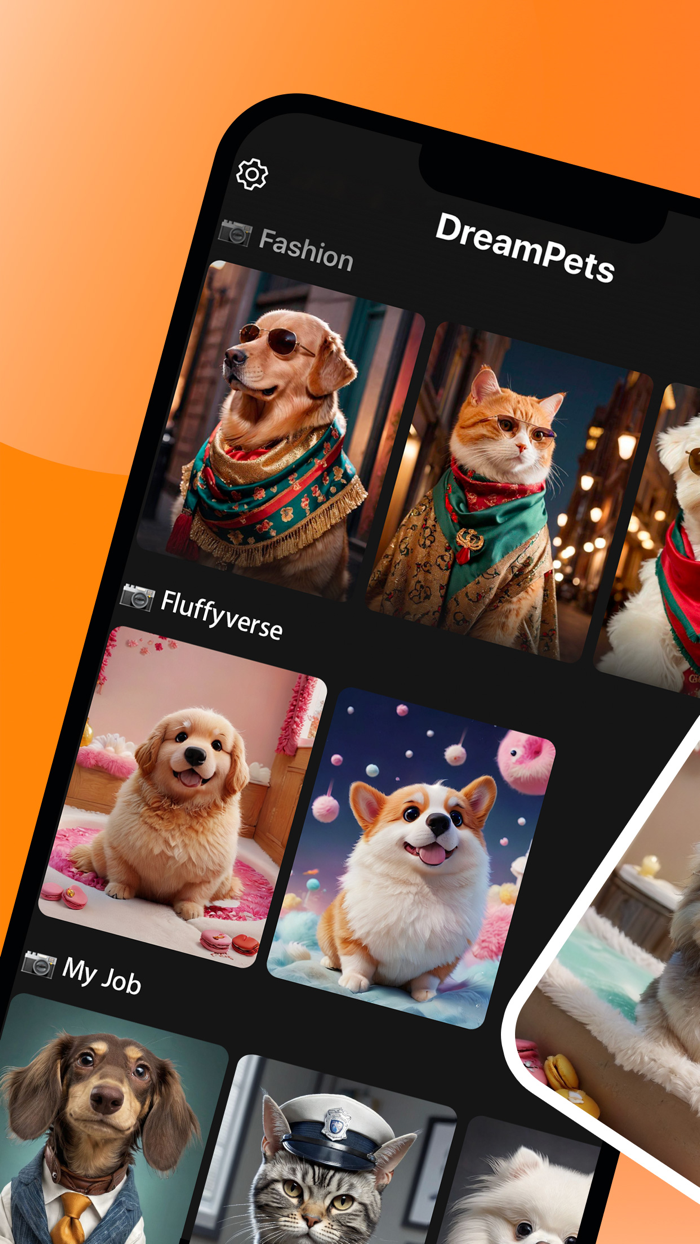 DreamPets AI Pet Portrait