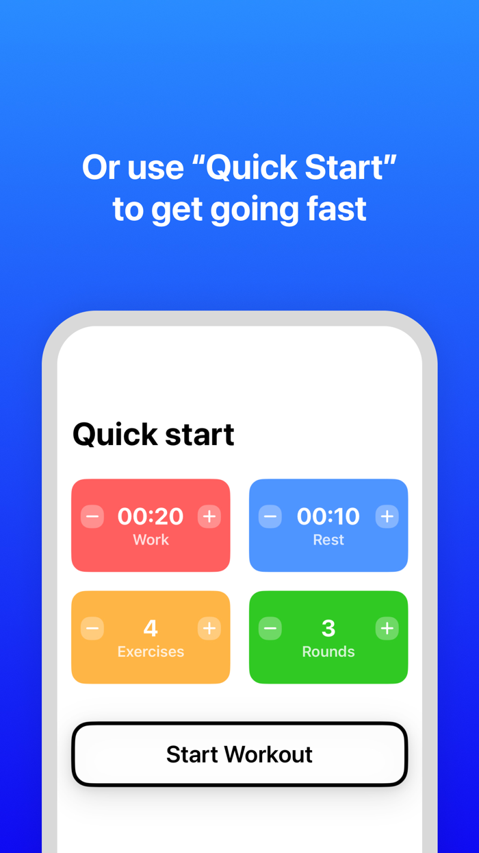 Hiit Timer  Tabata stopwatch