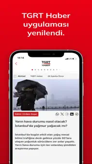 TGRT Haber Mobil iphone resimleri 4