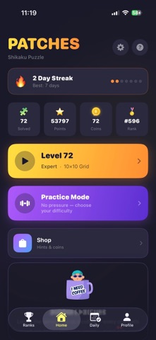 App screenshot