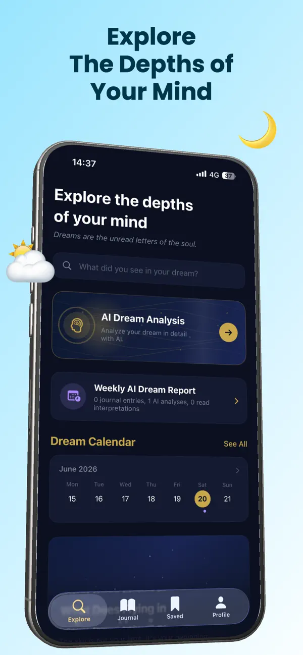 Screenshot #1 pour Dream Interpretation - AI