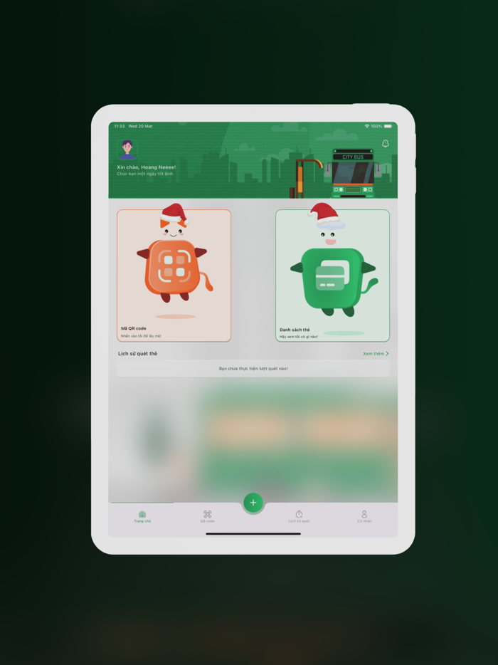 Thẻ vé Giao thông HN